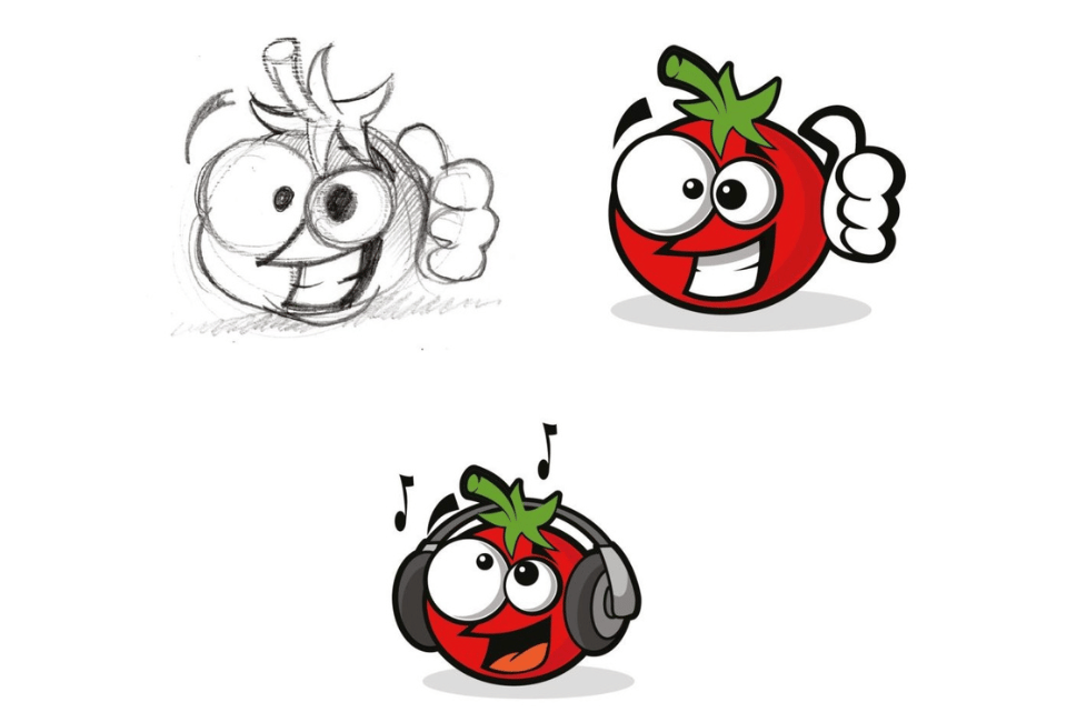 The Tomate-is mascot!